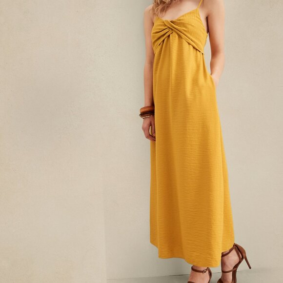 Twisted Front Maxi Dress - Picture 1 of 4